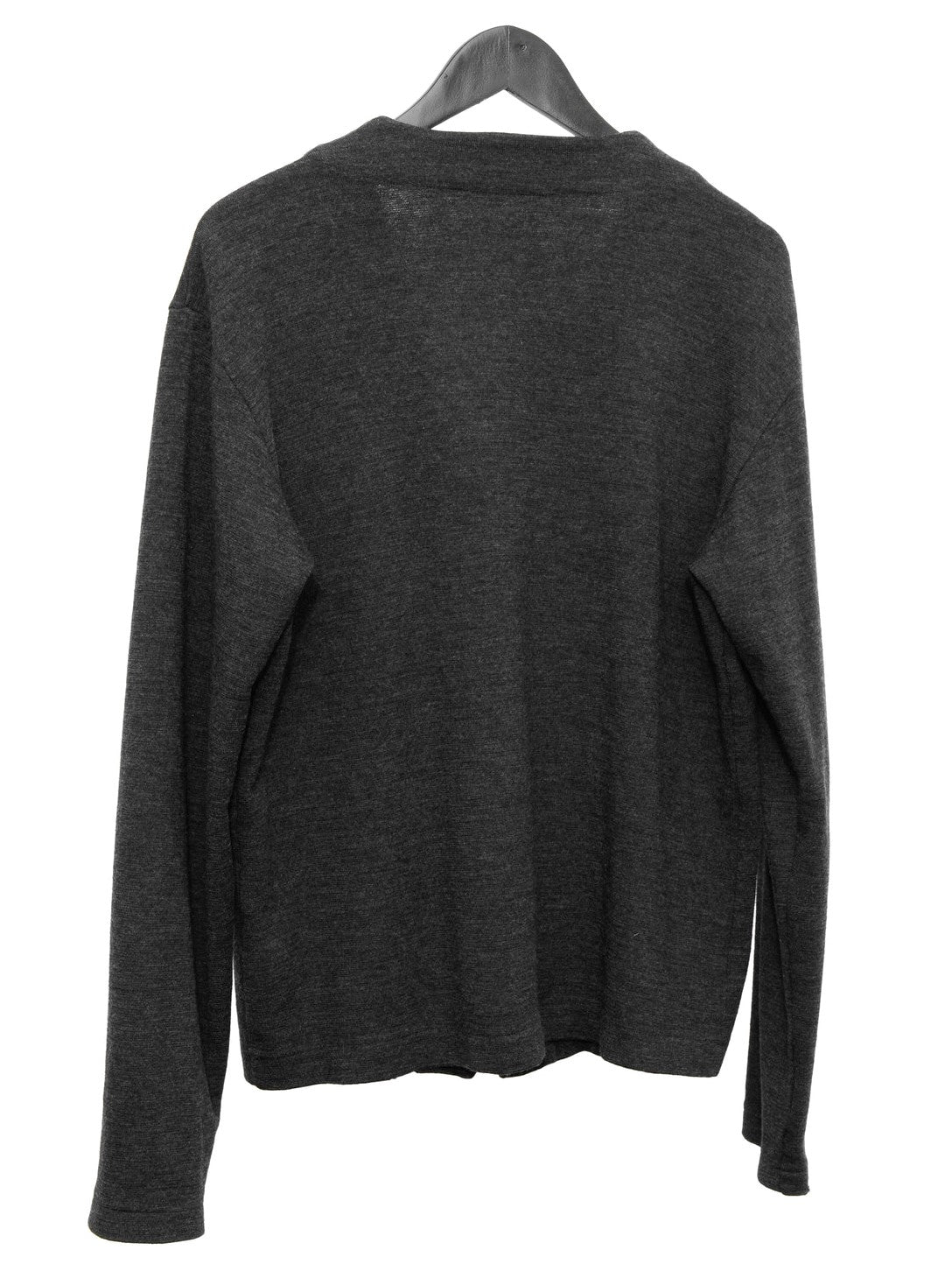 Double Zip Cardigan Dark Grey