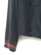 Contrast Rib Zipup Lead