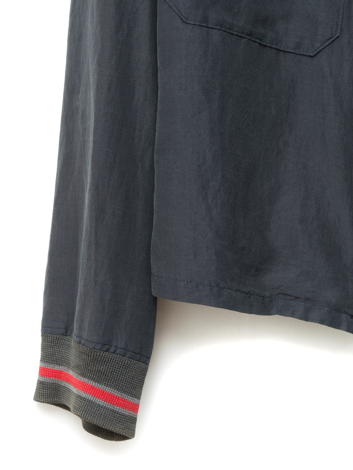 Contrast Rib Zipup Lead