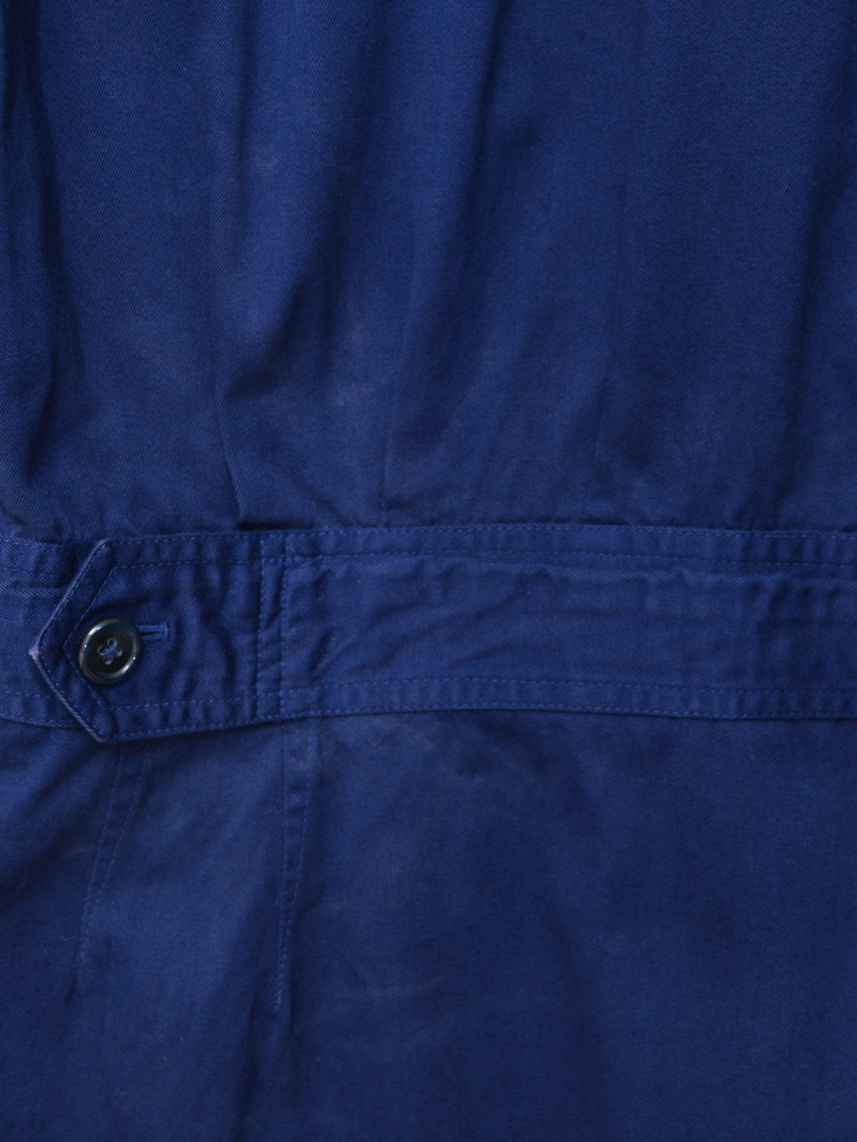 A/W 05 Garment Dyed Shop Coat Blue