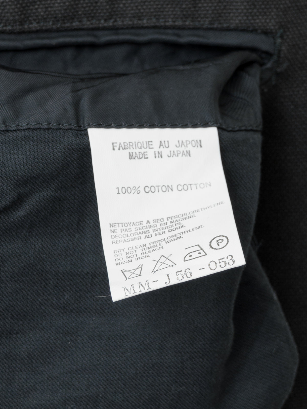 Tailored Jacket Dark Grey