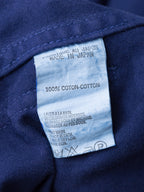 A/W 05 Garment Dyed Shop Coat Blue