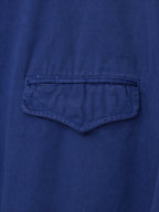 A/W 05 Garment Dyed Shop Coat Blue