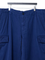 A/W 05 Garment Dyed Cargo Pants Blue