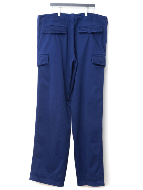 A/W 05 Garment Dyed Cargo Pants Blue