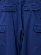 A/W 05 Garment Dyed Cargo Pants Blue