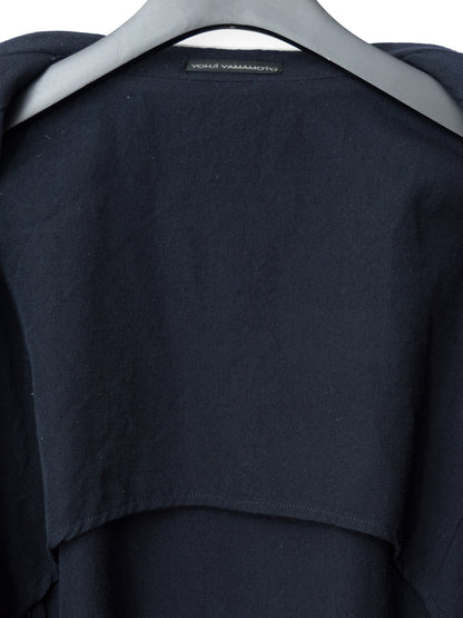 a/w 03 tailored jacket navy ∙ wool ∙ medium