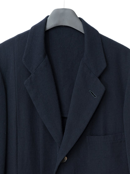 a/w 03 tailored jacket navy ∙ wool ∙ medium