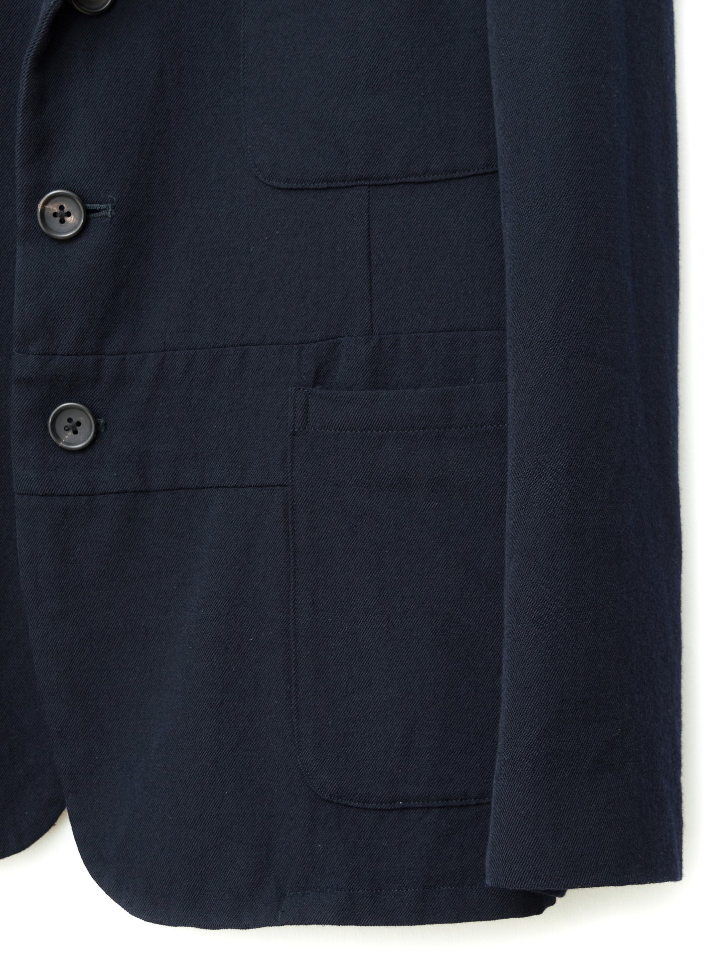 a/w 03 tailored jacket navy ∙ wool ∙ medium