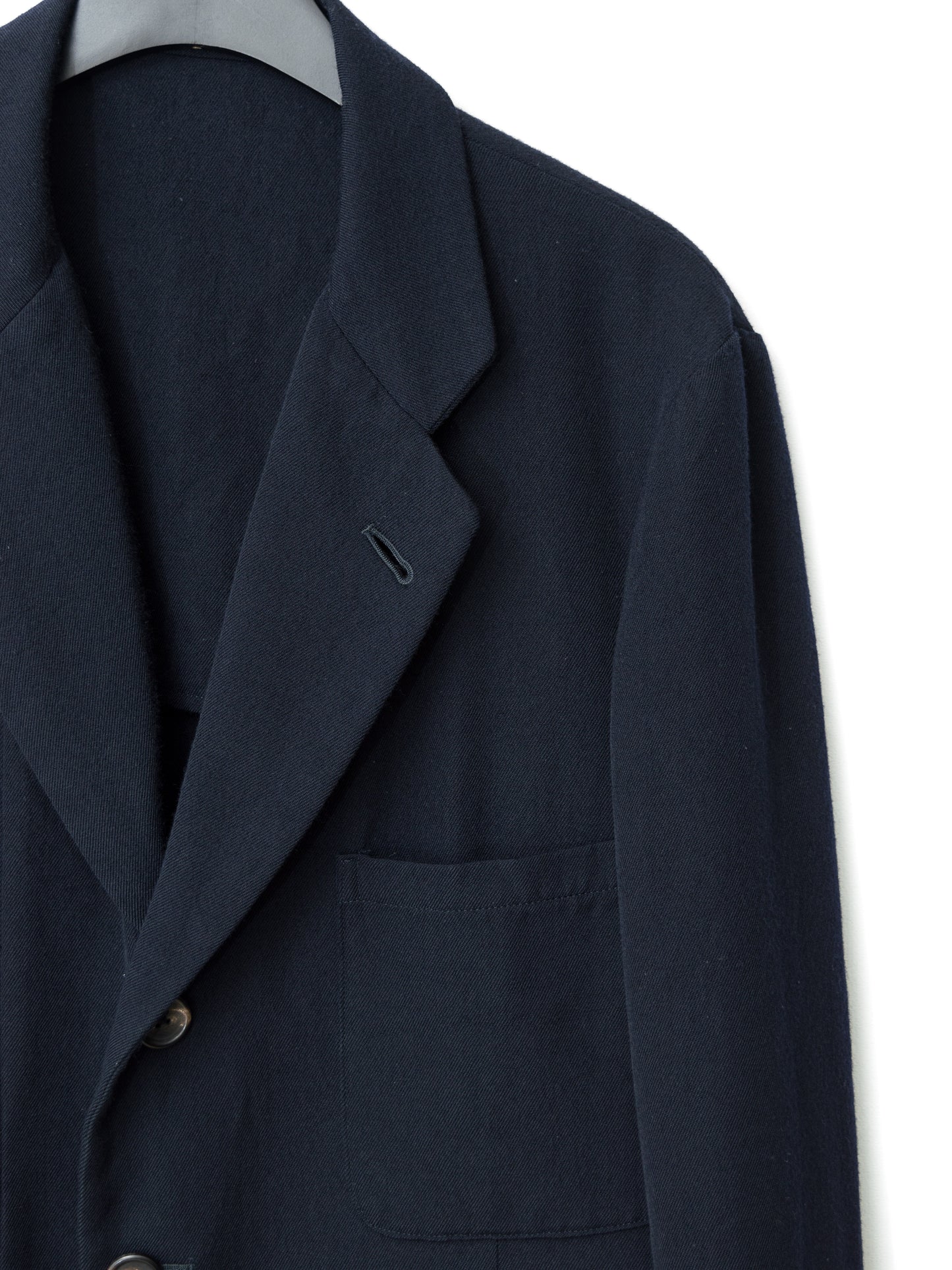 a/w 03 tailored jacket navy ∙ wool ∙ medium