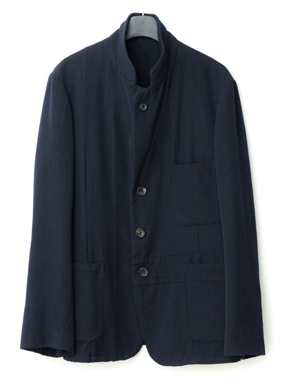 a/w 03 tailored jacket navy ∙ wool ∙ medium