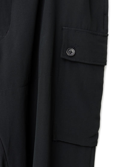 cargo pants black ∙ silk ∙ medium