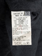 Garment Dyed Jacket Black