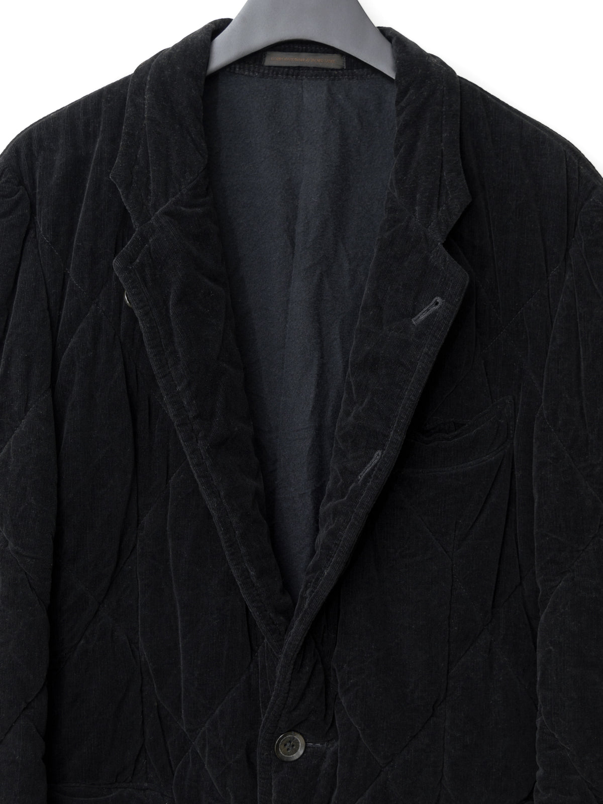 Garment Dyed Jacket Black