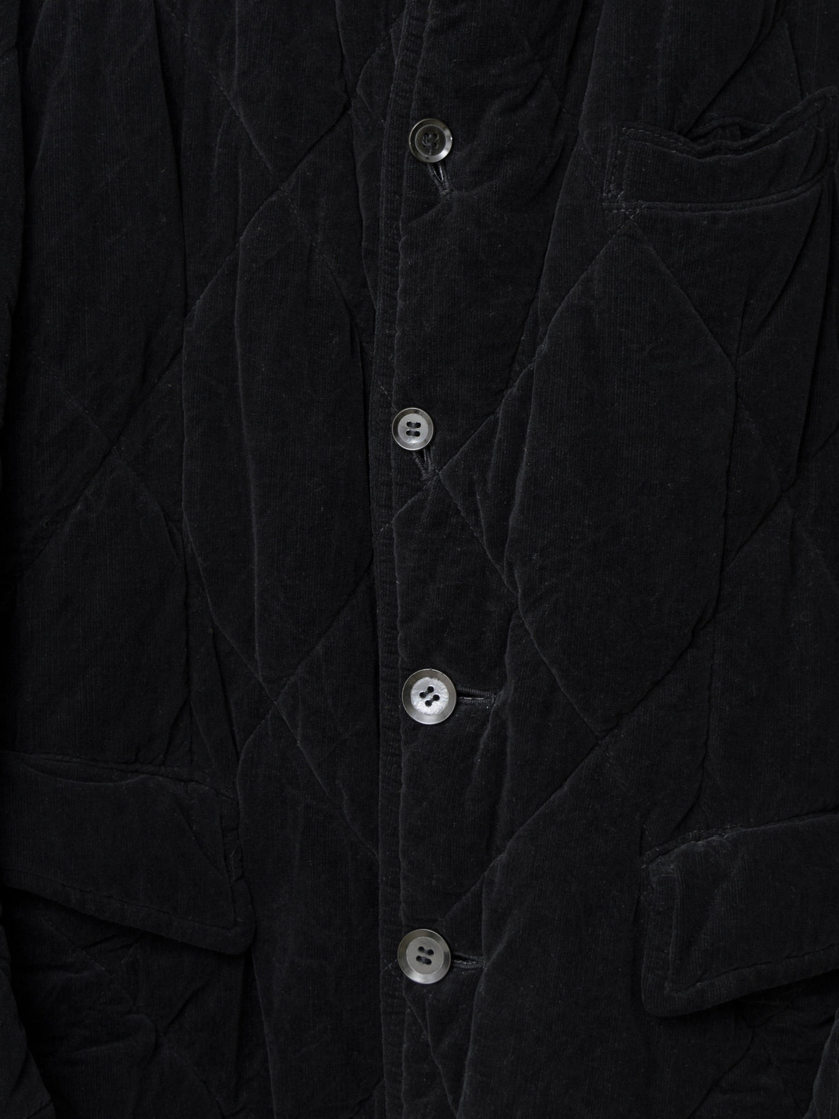 Garment Dyed Jacket Black