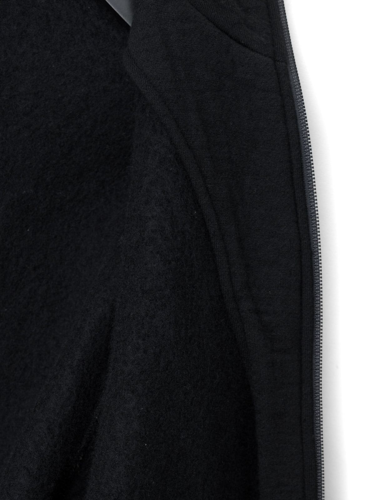 Full Zip Blouson Black