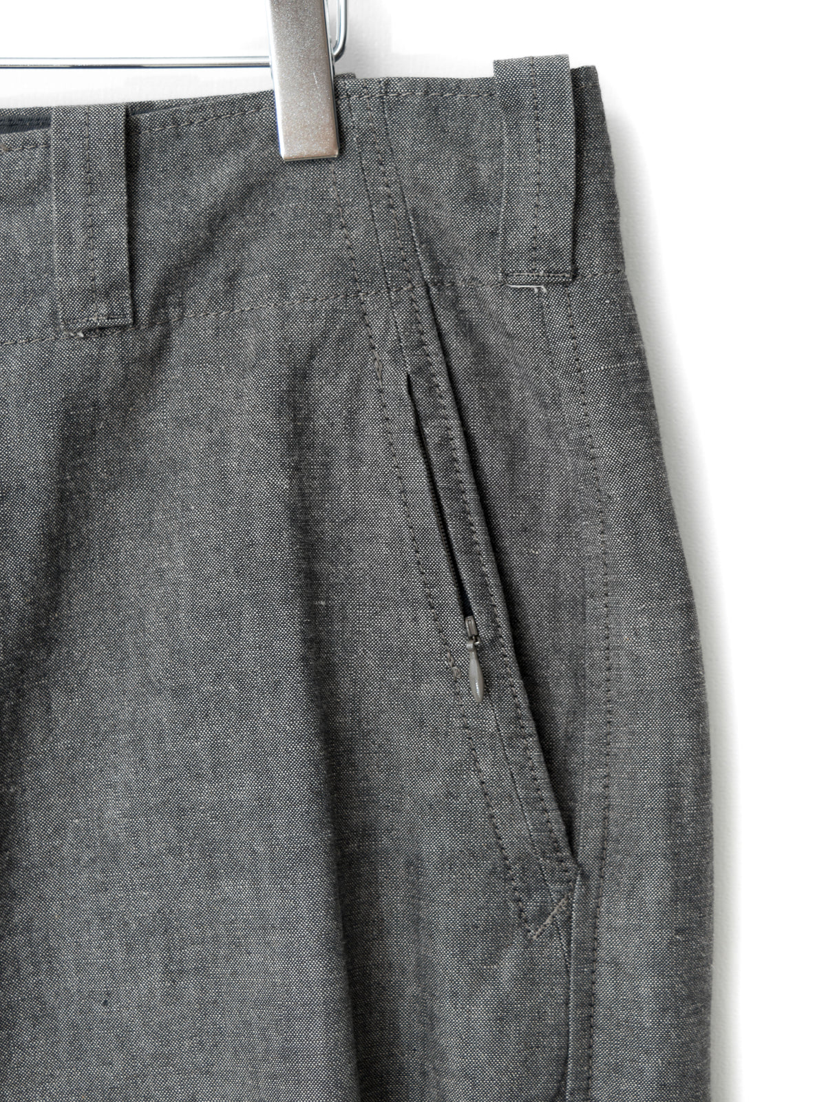 Flat Front Pants Stone