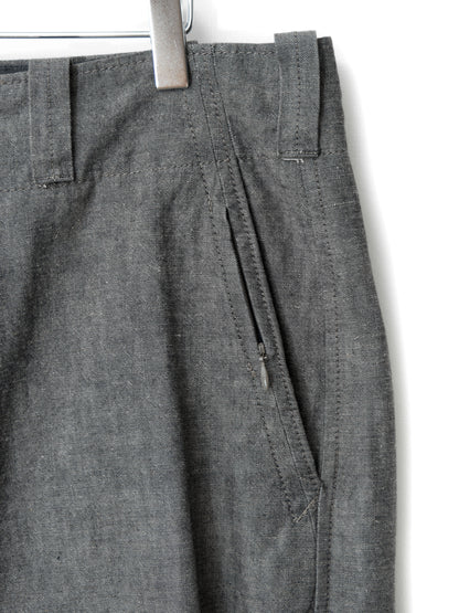 flat front pants stone ∙ cotton linen ∙ medium