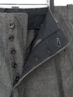 Flat Front Pants Stone