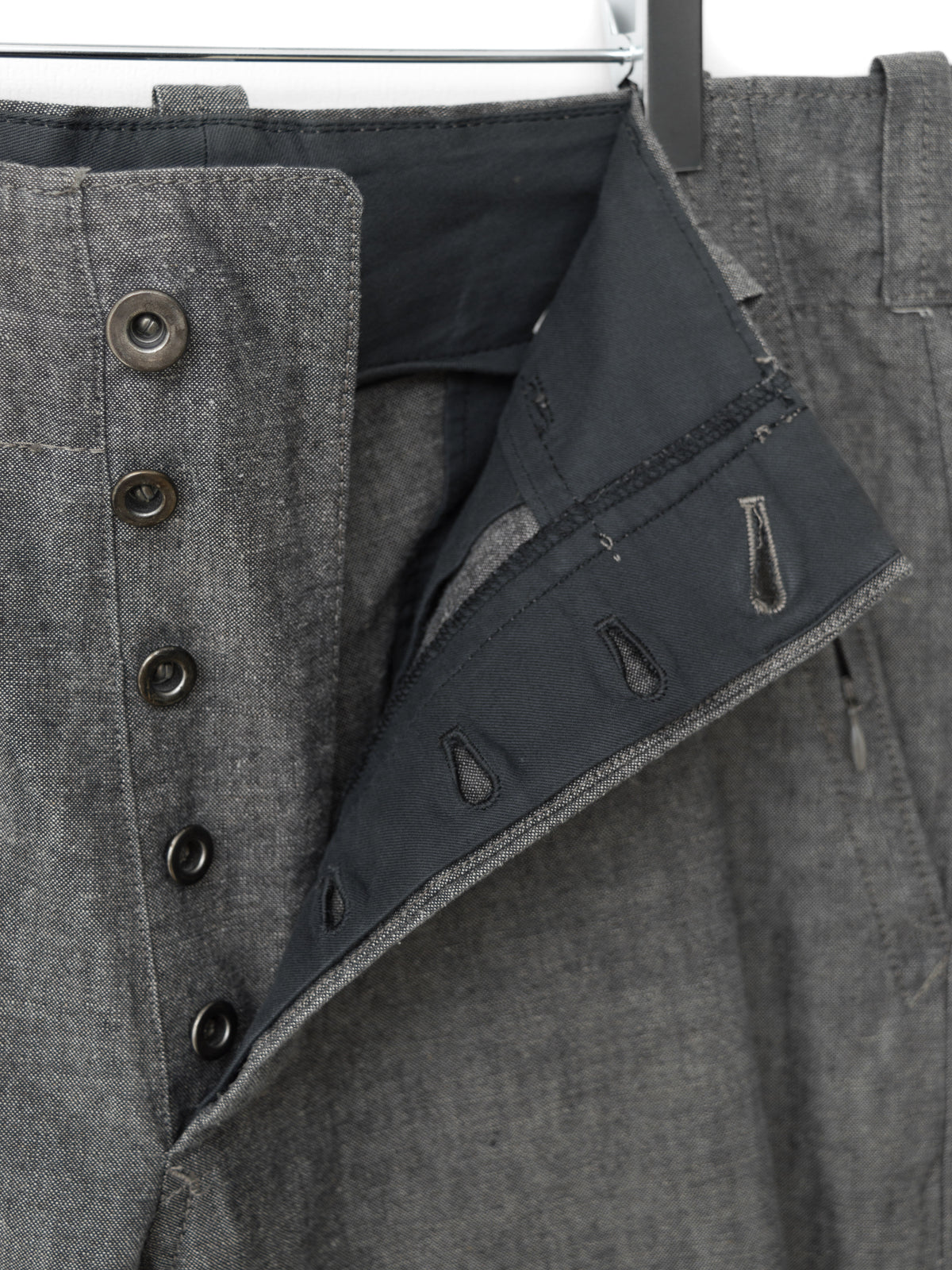 Flat Front Pants Stone