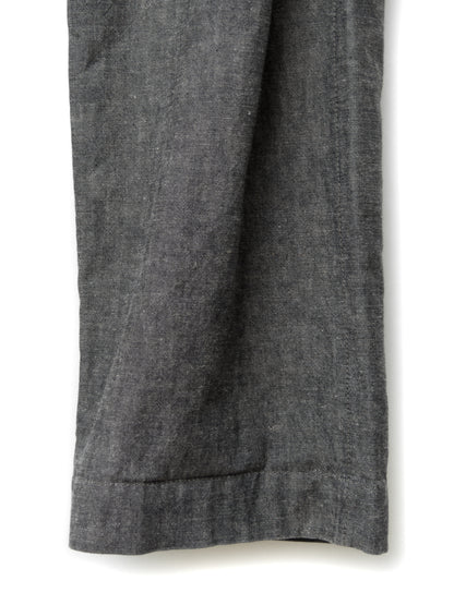 flat front pants stone ∙ cotton linen ∙ medium