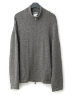 A/W 01 Double Zip Drivers Knit Greige