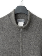 A/W 01 Double Zip Drivers Knit Greige