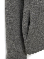 A/W 01 Double Zip Drivers Knit Greige