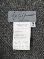 A/W 01 Double Zip Drivers Knit Greige