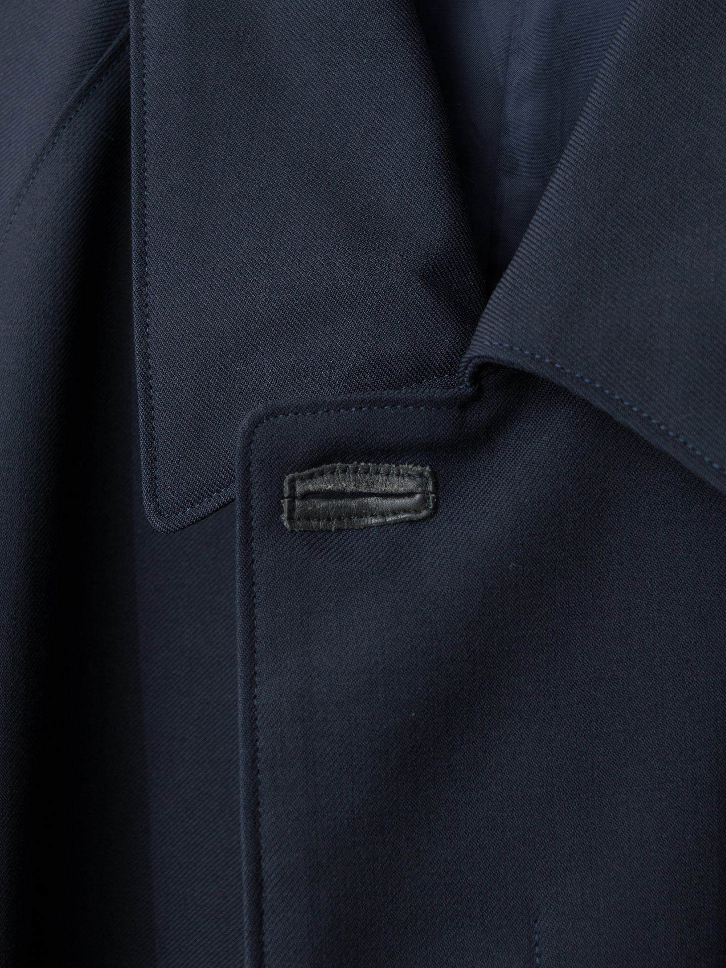 raglan mac coat navy ∙ wool ∙ medium