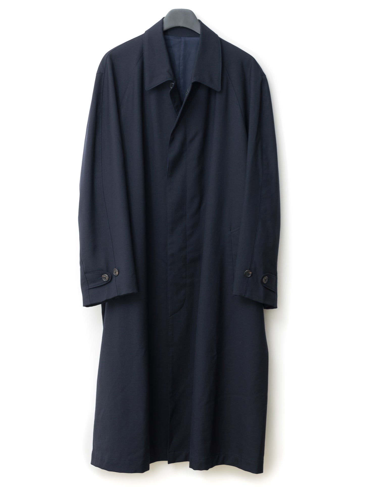raglan mac coat navy ∙ wool ∙ medium