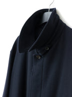 Belted Short Coat Navy