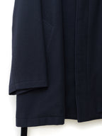 Belted Short Coat Navy