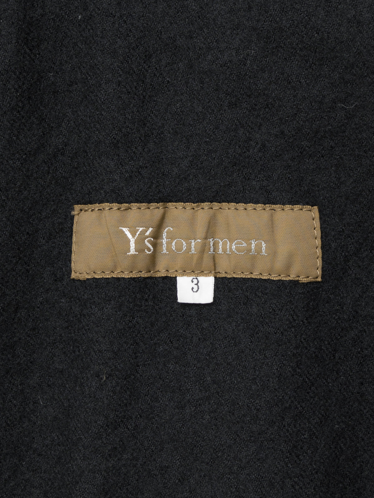 Double Breasted Military Coat Black