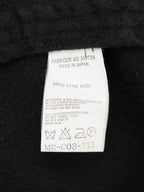 Double Breasted Military Coat Black