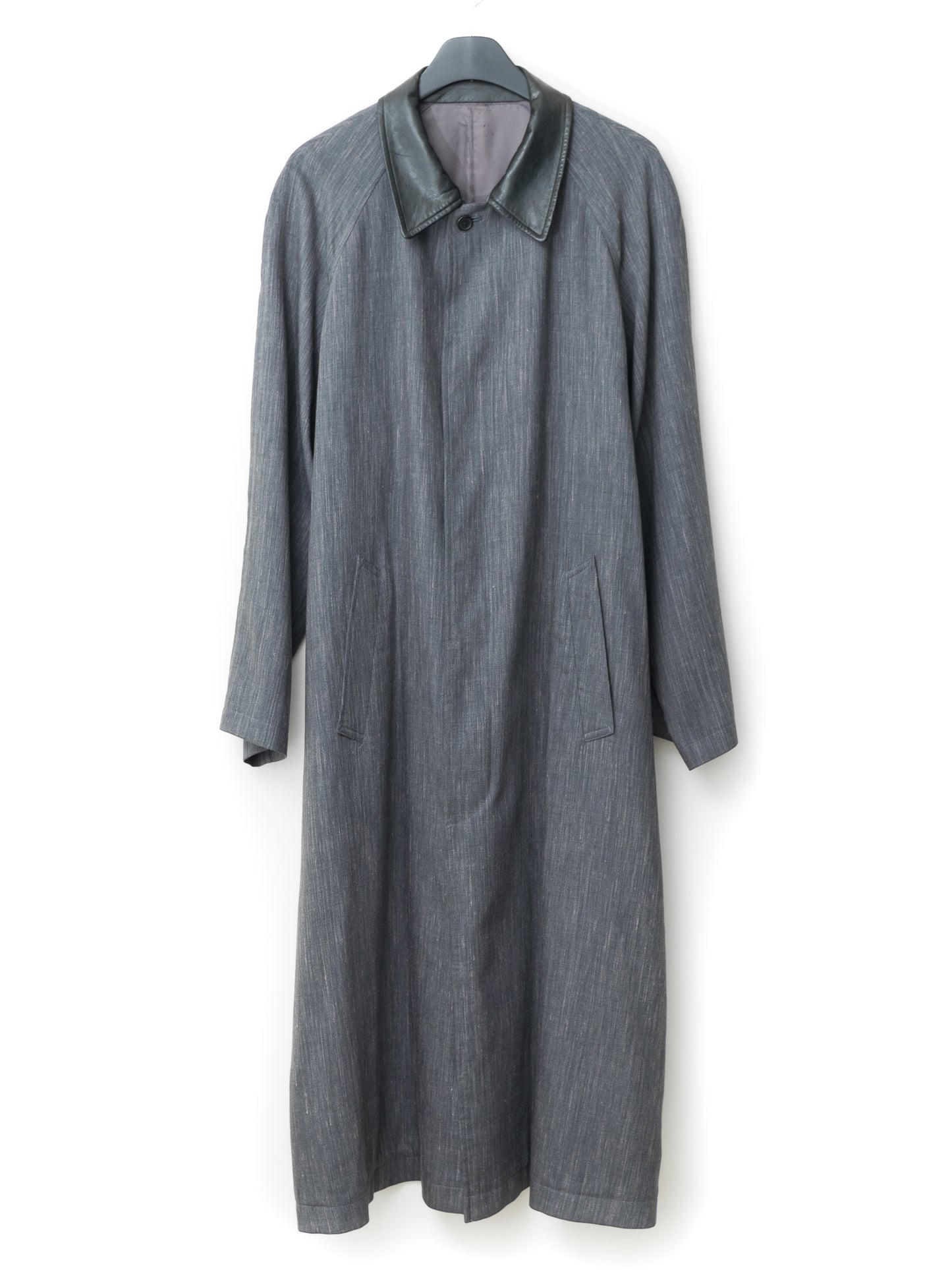 raglan mac coat stone ∙ wool poly rayon linen ∙ medium