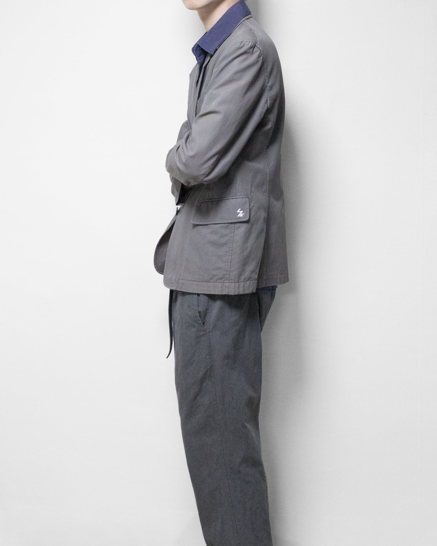 tailored jacket mink grey