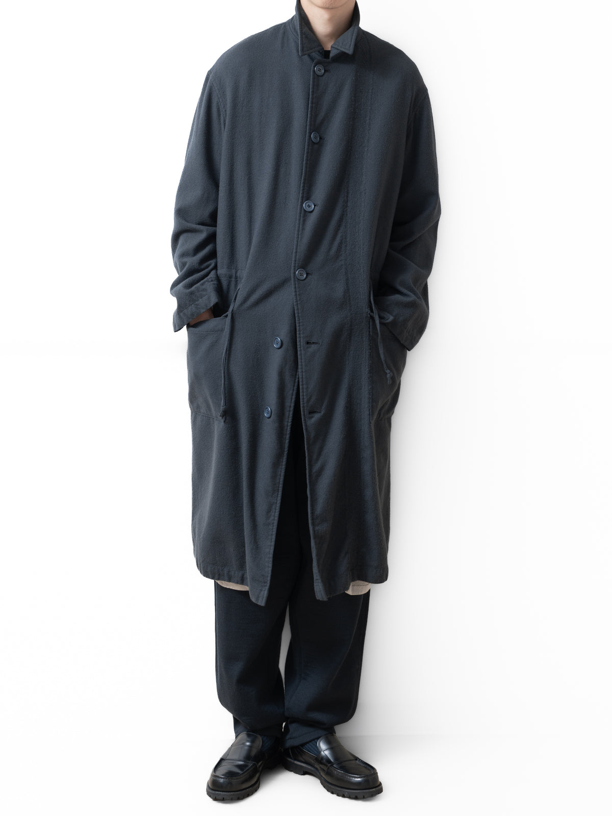 A/W 01 Garment Dyed Field Coat Slate