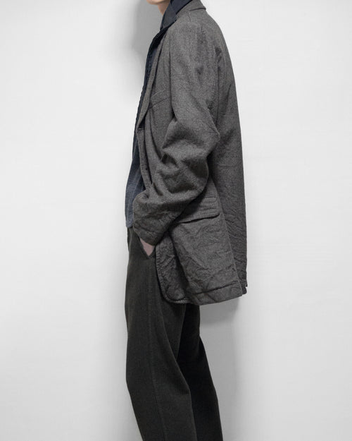 a/w 03 tailored jacket cedar brown