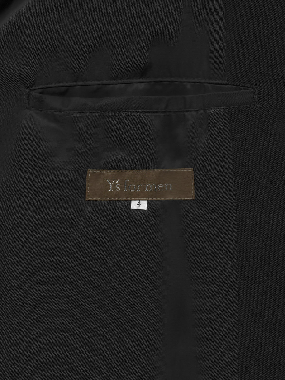 Convertible Collar Coat Black