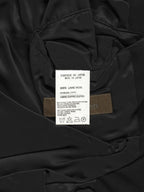 Convertible Collar Coat Black