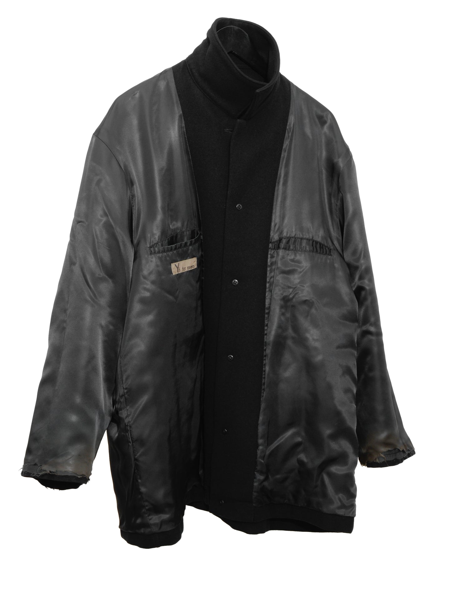 box jacket black ∙ wool ∙ one size