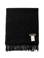 Fringe Scarf Black