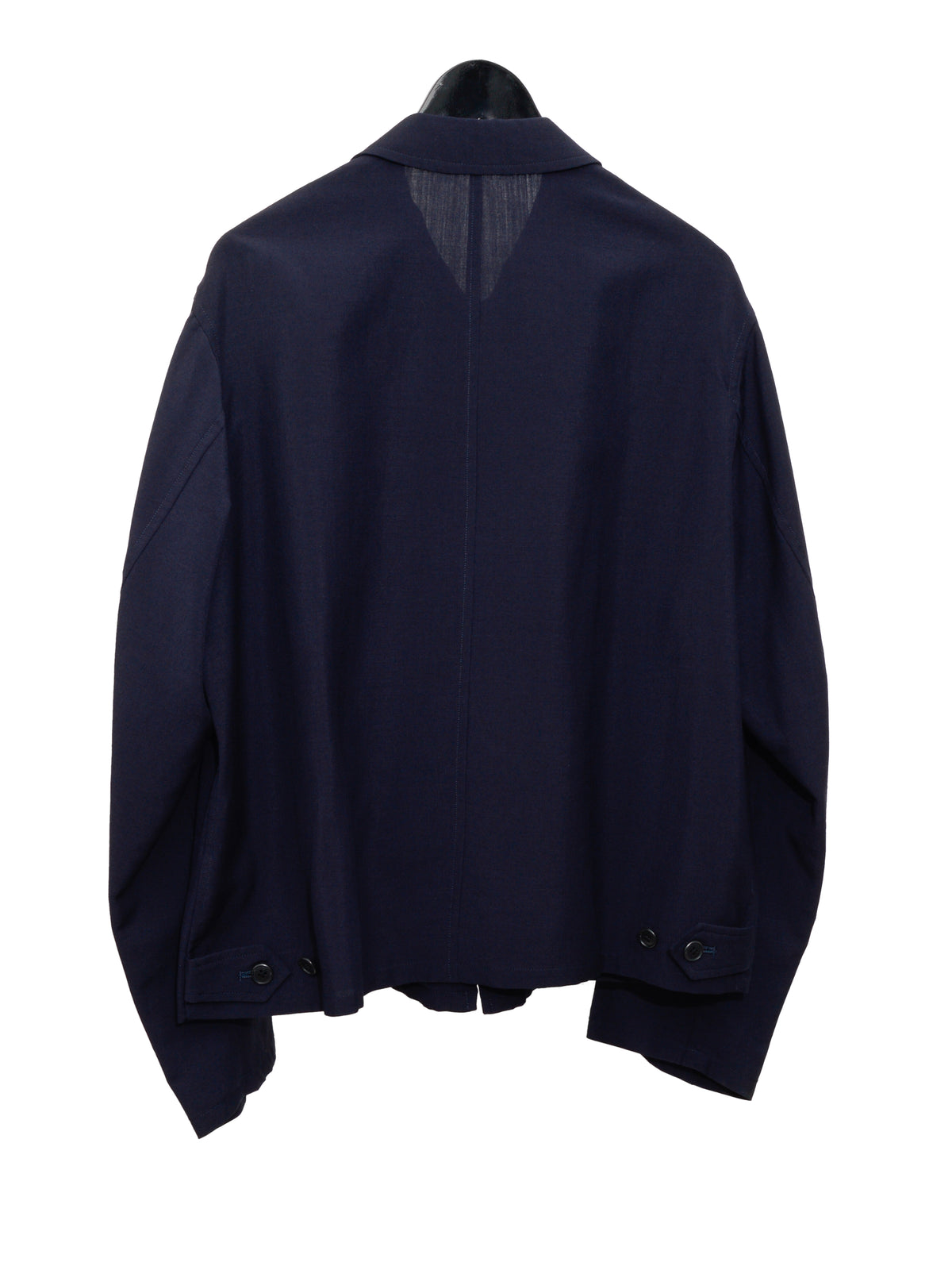 Zip Front Blouson Navy
