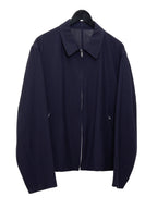 Zip Front Blouson Navy