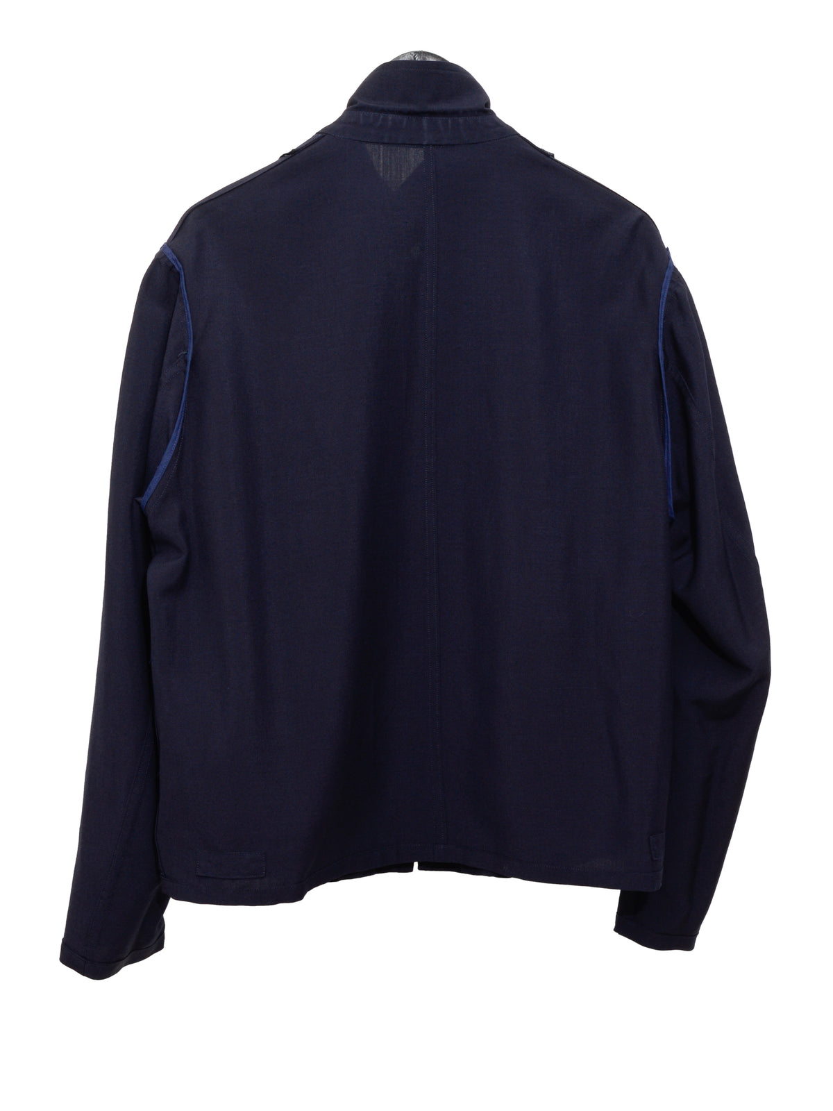 Zip Front Blouson Navy