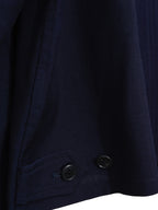 Zip Front Blouson Navy