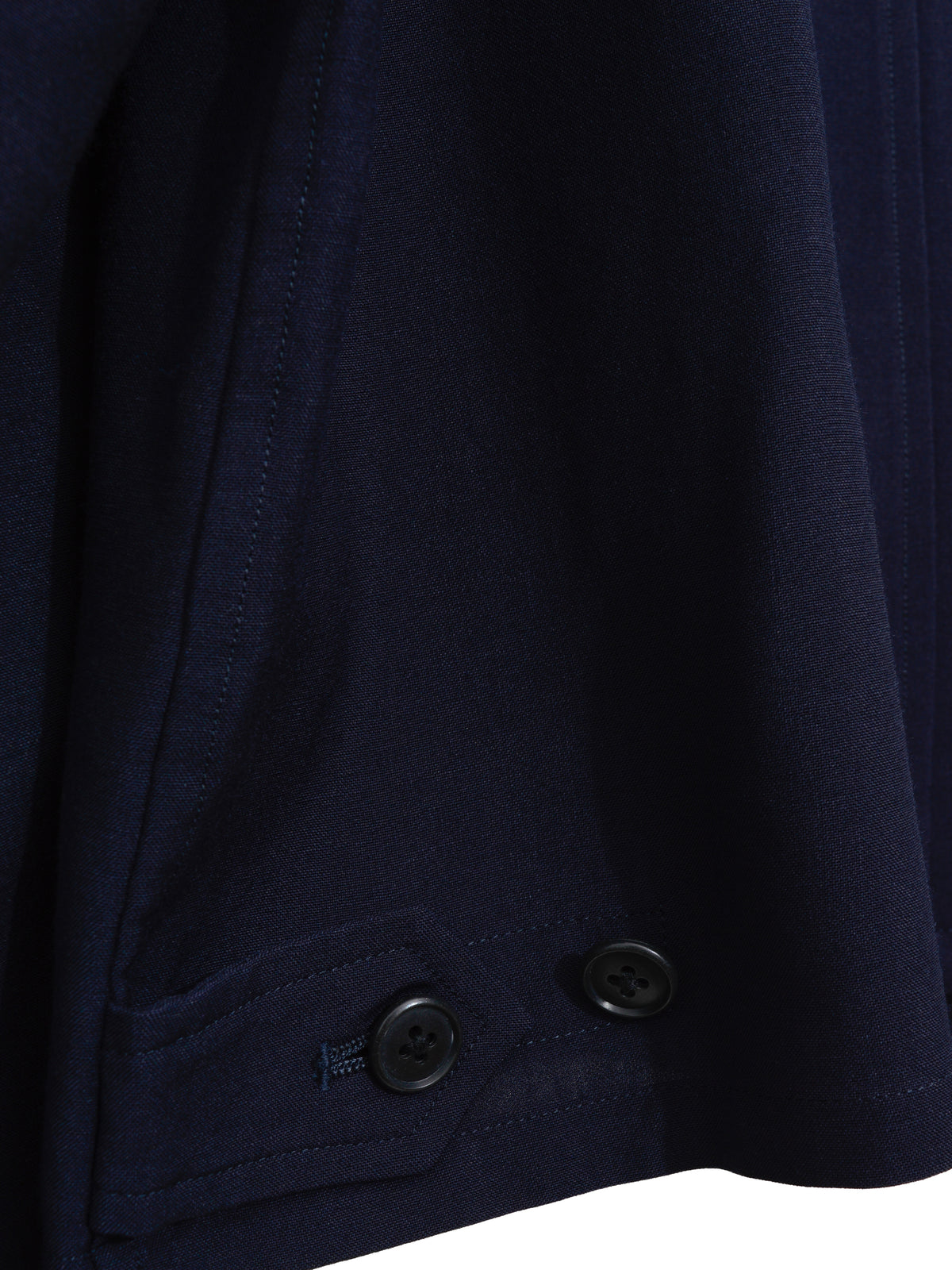 Zip Front Blouson Navy