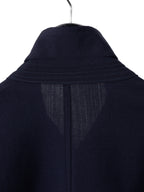 Zip Front Blouson Navy