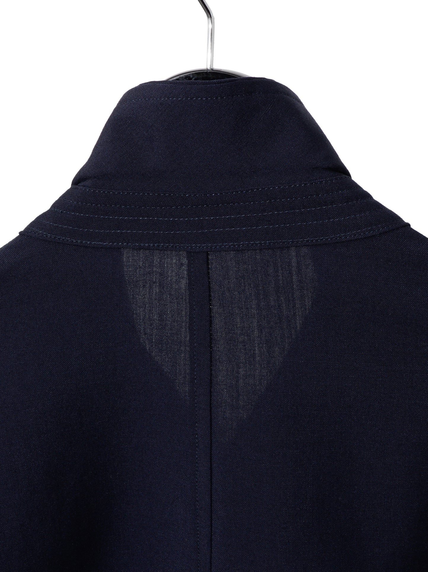 zip front blouson navy ∙ wool rayon ∙ medium